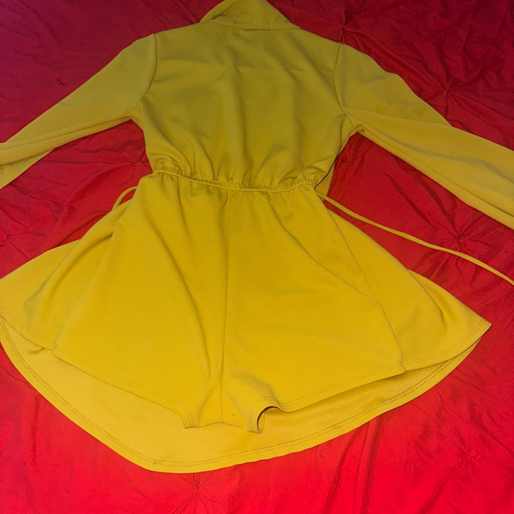 Yellow Romper.